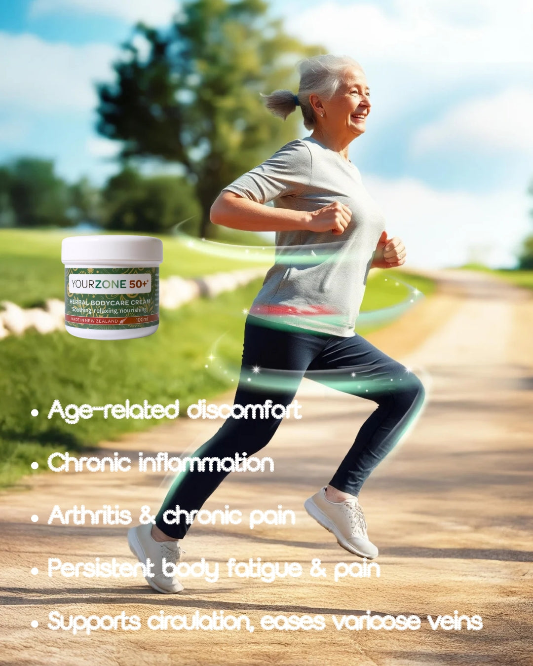 YourZone 50+ Herbal BodyCare Cream (47ml)