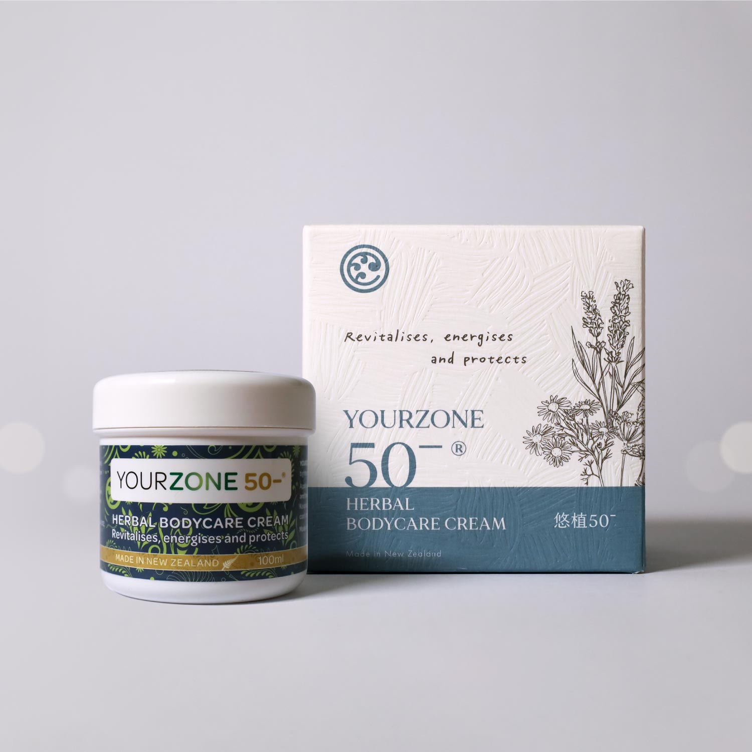 YOURZONE 50- HERBAL BODYCARE CREAM 悠植50-植萃舒膚蕾（100ML）